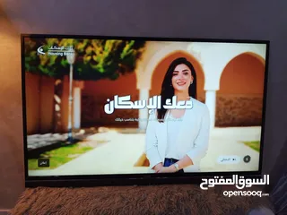  5 شاشة ميديا ستار ميوزك حجم 55 انش سمارت تدعم خاصية 4k بحالة ممتازة جدٱ مع الريموت الاصلي