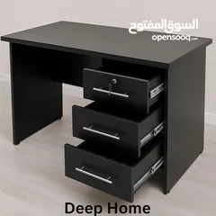  11 اختر مكتبك بعناية من تشكيلة Deep home الأنيقة، تصميم عملي، خامة فخمة، ومساحات تخزين تريح بالك! مكاتب