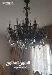  1 ثريا فاخرة نحاس اصلي