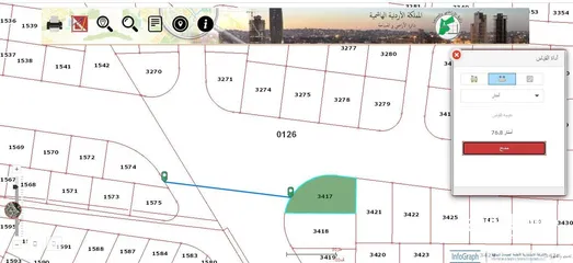  6 قطعة أرض مميزه للبيع مساحه الارض 812 متر على شارعين 30 متر