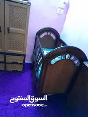  2 سرير بيبي بحاله ممتازه