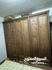  3 غرفه نوم خشب زان مستعمل بحالة جيدة جدا للبيع
