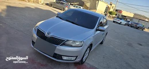  1 سكودا رابيد لقطه وعداد قليل