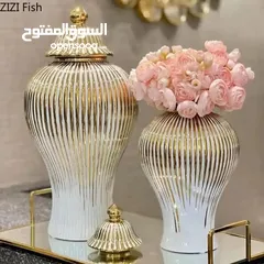  1 مزهرية وفازات بعدة موديلات