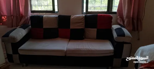  6 طقم كنب 3+2 مقاعد مستعمل