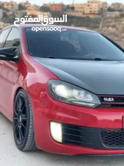  6 فولكسفاجن جولف mk6 2012/2011 فل عدا فتحة