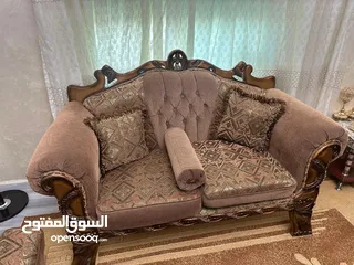  3 طقم كنب 9 مقاعد + طقم طربيزات سوكريت