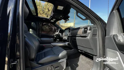  22 2022 FORD F-150 Platinum Hybrid Black-Edition