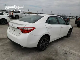  18 2015 Toyota corolla S