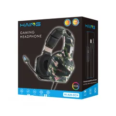  3 Haing HI-A20-DCH Headset-Army سماعات رأس هانغ