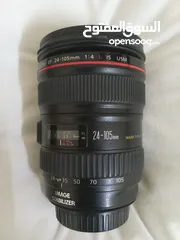  1 canon 24-105  F/4 IS USM LENS