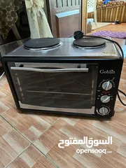  2 فرن كهربا مع عيون طبخ كهربا