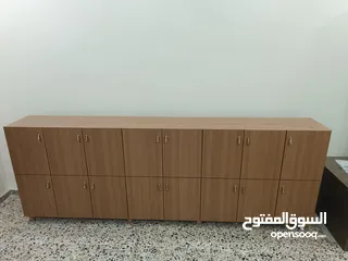  3 خزانة دفات خشب ساندويتش ملبسة فرمايكا من الدخل