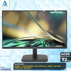  1 شاشة ايسر Monitor Acer بافضل الاسعار