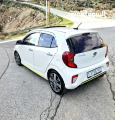  4 كيا مورنينج  2018  GT  فل إضافات + فتحة سقف