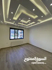  20 شقة ارضية على شارعين207 م داخلي 60م تراس امامي بتشطيب فاخر 3 نوم 2 ماستر مرج الحمام