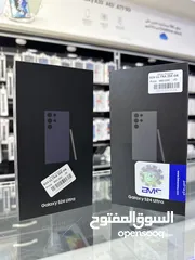  1 Samsung S24 ultra ( 256GB / 12 RAM)  مسكره بالكرتونة كفالة الوكيل