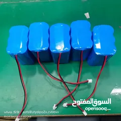  5 بطاريات شحن ليثيوم جميع المقاسات