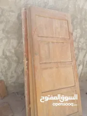  1 أبواب خشبية مستعملة للبيع