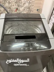  1 LG washing machine almost brand new rarely  غسالة شبه جديدة نادر الاستعمال   used