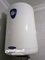  3 جيزر نوع ميلانو حجم 80 لتر بحالة ممتازة للبيع مستعمل اربع اشهر فقط