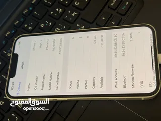  7 ايفون 13لون ابيض ولون كحلي بطاريه 95 الجهازين وكاله عالفحص ولا مغير ولا مرفوع التواصل