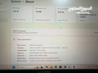  7 Laptop Asus Expertbook B1400 i7-1165G7  لابتوب اسوس ايكسبرت بوك ب14