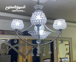  1 ثريات كريستال مستعمل عدد 2