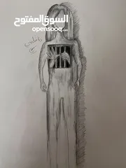  8 لوحات فنية مرسومة يدوي و لوحات حسب الطلب و تصاميم منشورات مواقع التواصل الاجتماعي