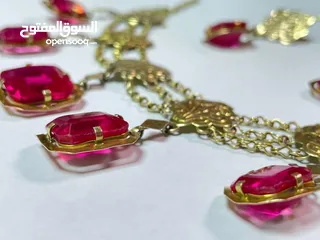  2 Old ruby ​​stone حجر الياقوت القديم