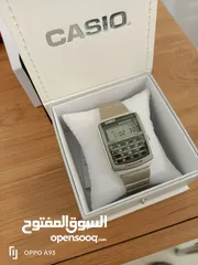  3 ساعه كاسيو اله الحاسبه الاصليه casio culclter