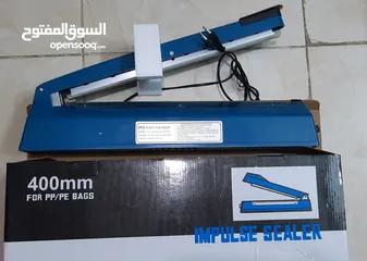 6 جهاز لحام و اغلاق الاكياس البلاستيك الكهربائي مقاس 40 سم و مقاسات اخرى لحام تسكير اكياس كيس ماكينه