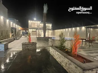  14 شاليه بتصميم عصري فاخر - منطقة الرامة بجانب منتجع البحيرة