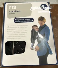  6 حاملة بيبي/ أطفال من مثركير جديد - غير مستعمل   baby carrier 4 in  1 mothercare Brand New
