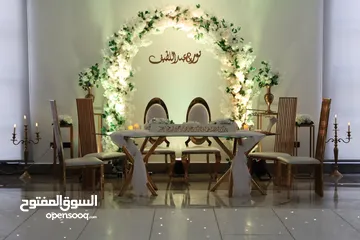  3 كوشات فاخرة للإيجار للاعراس وحفلات الخطوبة