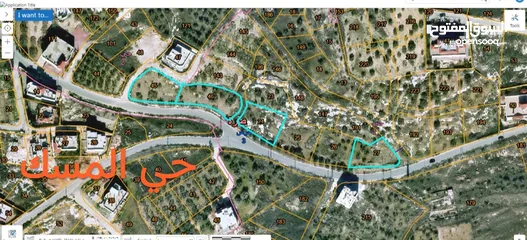  1 اربع نمر للبيع في اجمل مواقع حي المسك