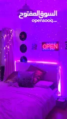  3 شريط إضاءة ملون 8 الوان مختلفة RGB 5 meters COLOR LED strip decoration light