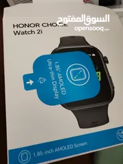  1 ساعه جديدهHonor Watch 2i ممتازه غير مستعمله