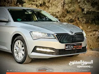  8 سكودا سوبير ديزل 150حصان ترخيص 2020. رام لله او الخليل