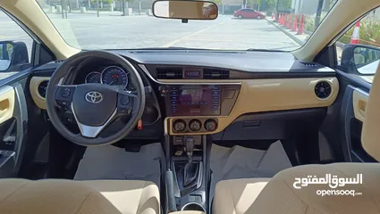  6 TOYOTA COROLLA  MODEL 2019 1.6 XLI SINGLE OWNER FAMILY USED RAMADAN SPECIAL OFFER  PRICE 4999 ONLY