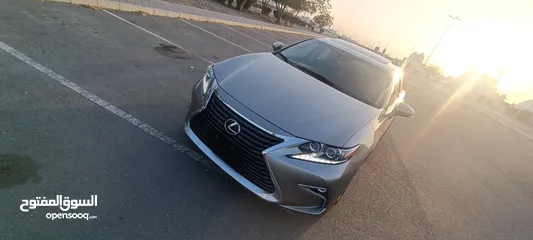  4 لكزس ES350 بحادث بسيط جدا خلف مدقار