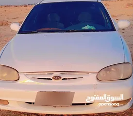  1 كيا سيفيا تو موديل 1999 مرخصة ومأمنه لغاية 12/2025