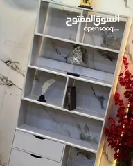  2 مكتبة دراسية خشب