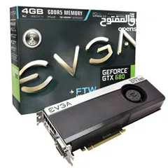  1 كرت شاشه gtx 680 4 giga للبدل عل اقوى مع فرقيه