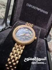  3 ساعة أمبوريو آرماني الأصلية.Emporio Armani Analog, Stainless Steel Band, AR11432, Rose Gold-Black