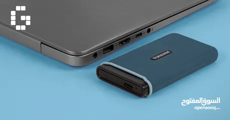  14 هارديسك داخلي مساحة 250 جيجا بايت  ترانسيند Trancsend Portable SSD Hardisk ESD270C 250GB