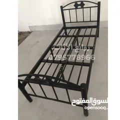  14 روائع الأثاث المعدني تخت حديد سرير حديد. مفرد. مجوز. مفرد ونص. طابقين.