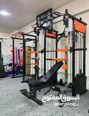  7 جهاز رياضي ملتي جيم هيفي ديوتي متعدد الاستخدام  بكفالة سنتين  بسعر مميز جداً