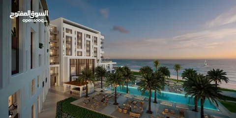  7 شقة على شاطئ القرم الراقي Apartment on the elegant Qurum beach