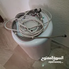  6 غيزر كهرباء ميلانو إيطالي 80 لتر شبه الجديد